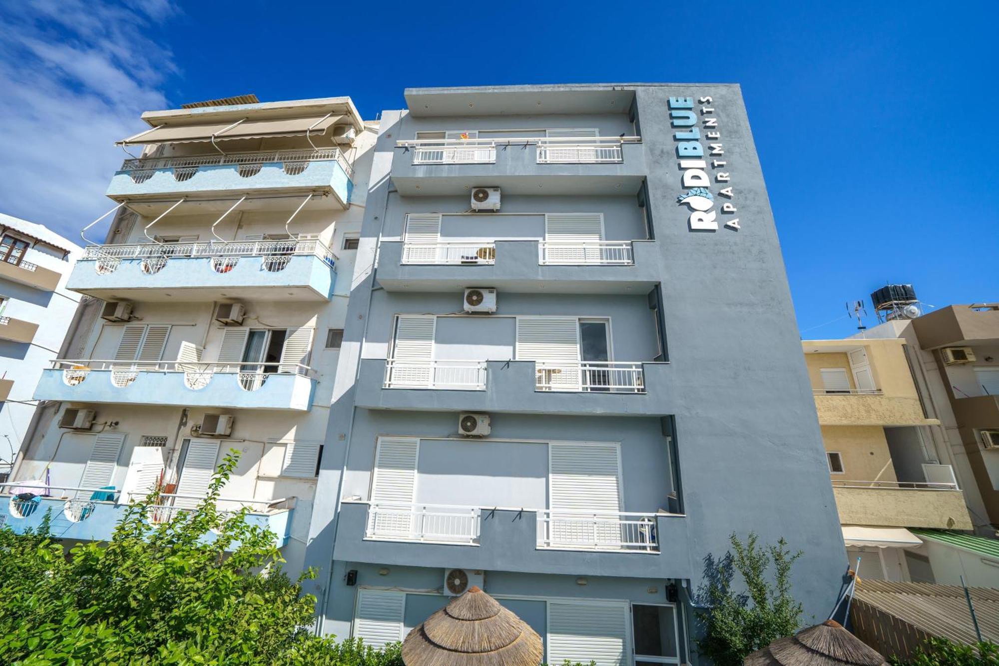 Rodi Blue Apartments Amudára Laszithiu Kültér fotó