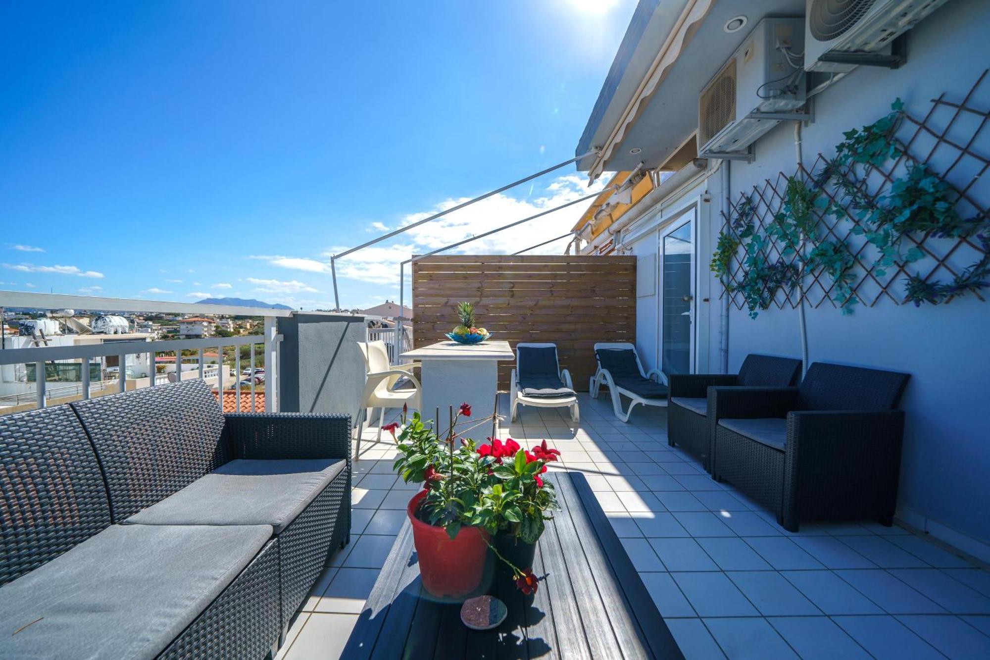 Rodi Blue Apartments Amudára Laszithiu Kültér fotó