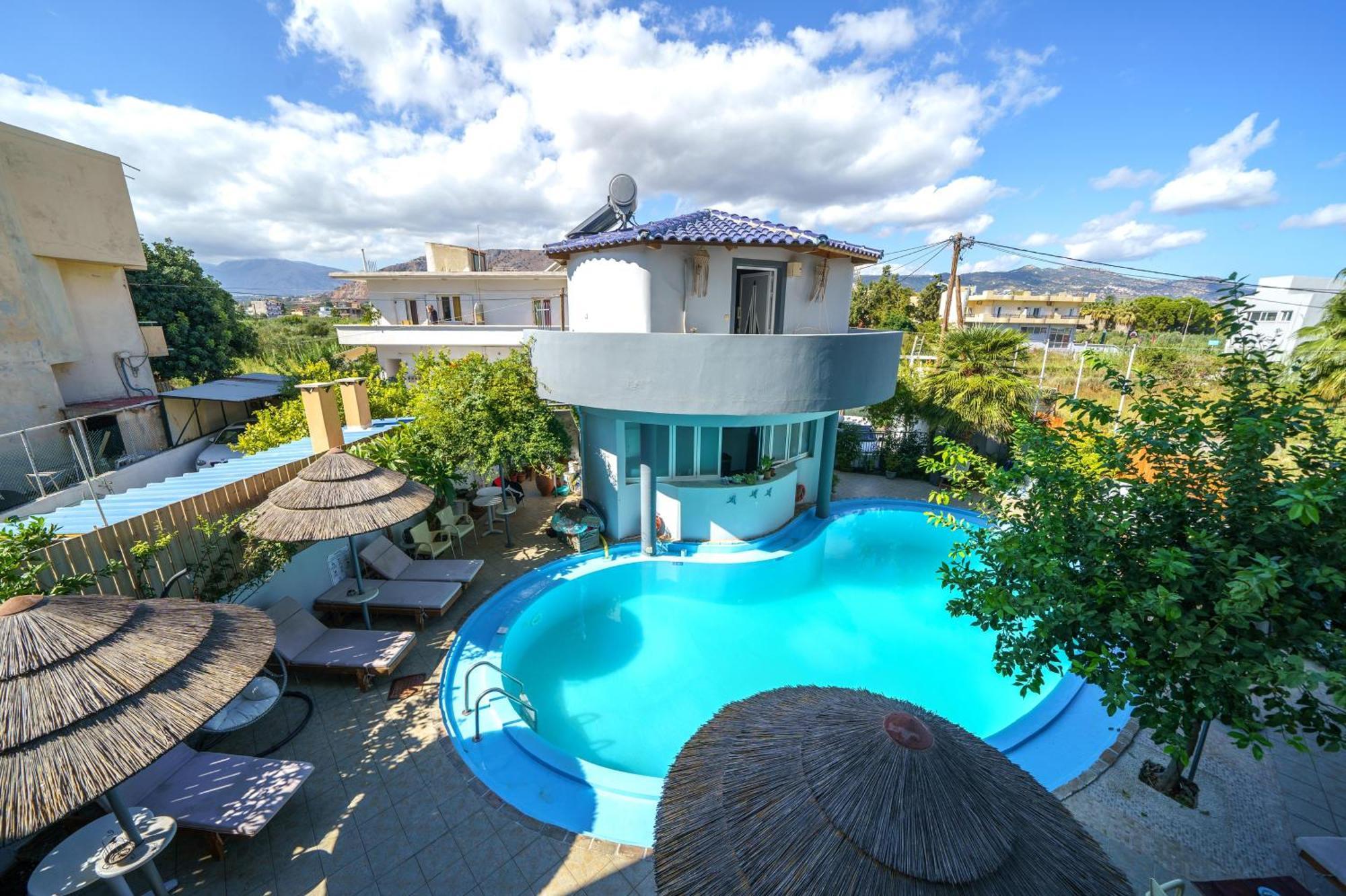Rodi Blue Apartments Amudára Laszithiu Kültér fotó