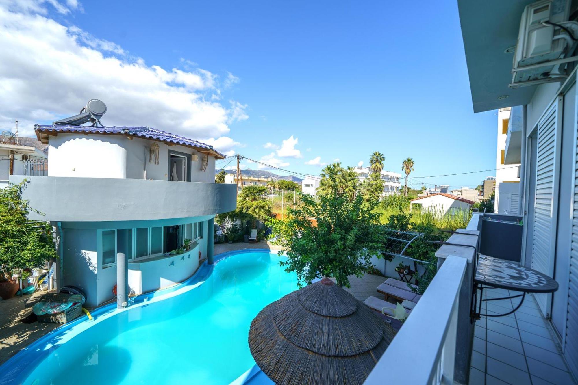 Rodi Blue Apartments Amudára Laszithiu Kültér fotó