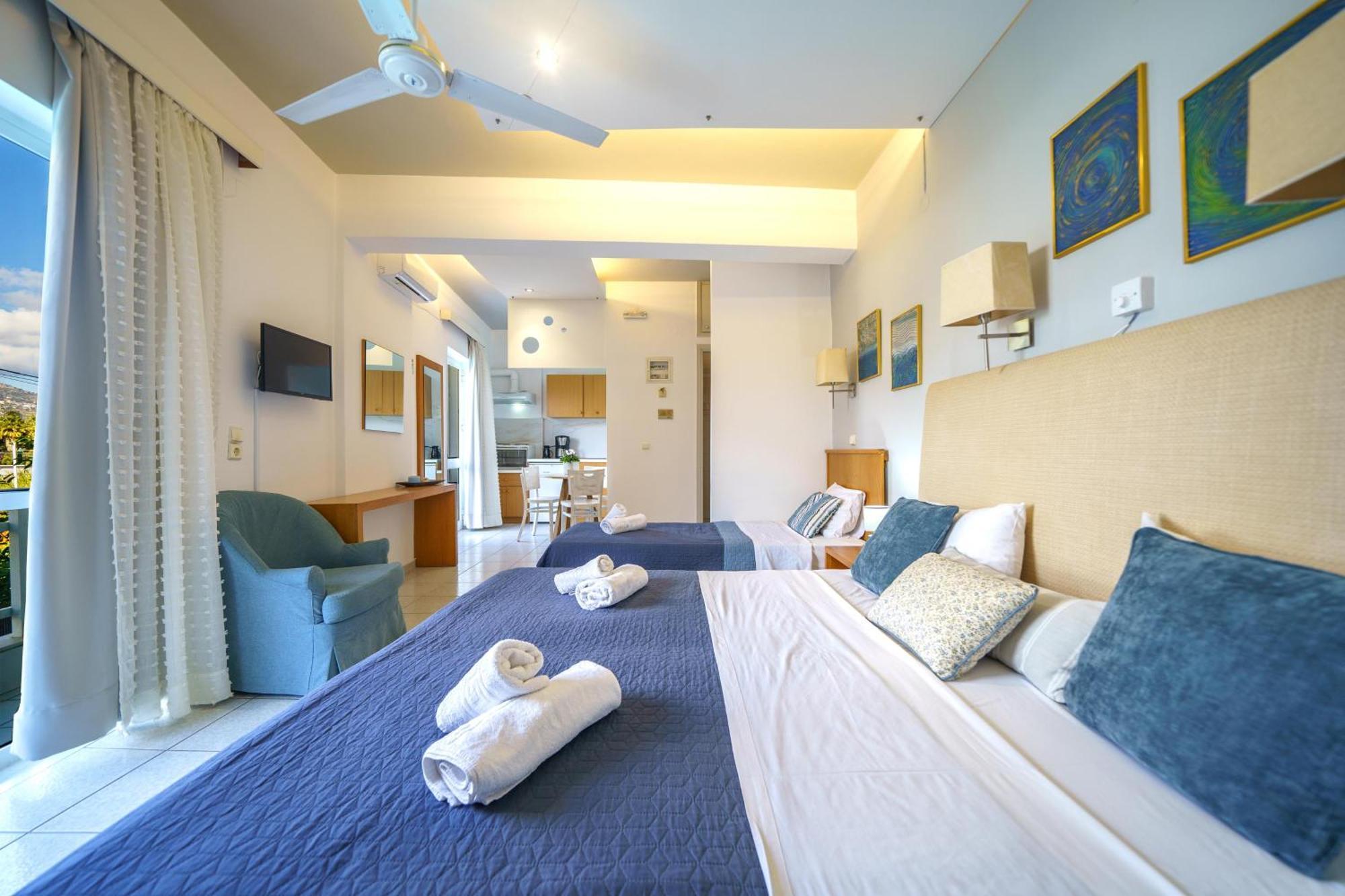Rodi Blue Apartments Amudára Laszithiu Kültér fotó