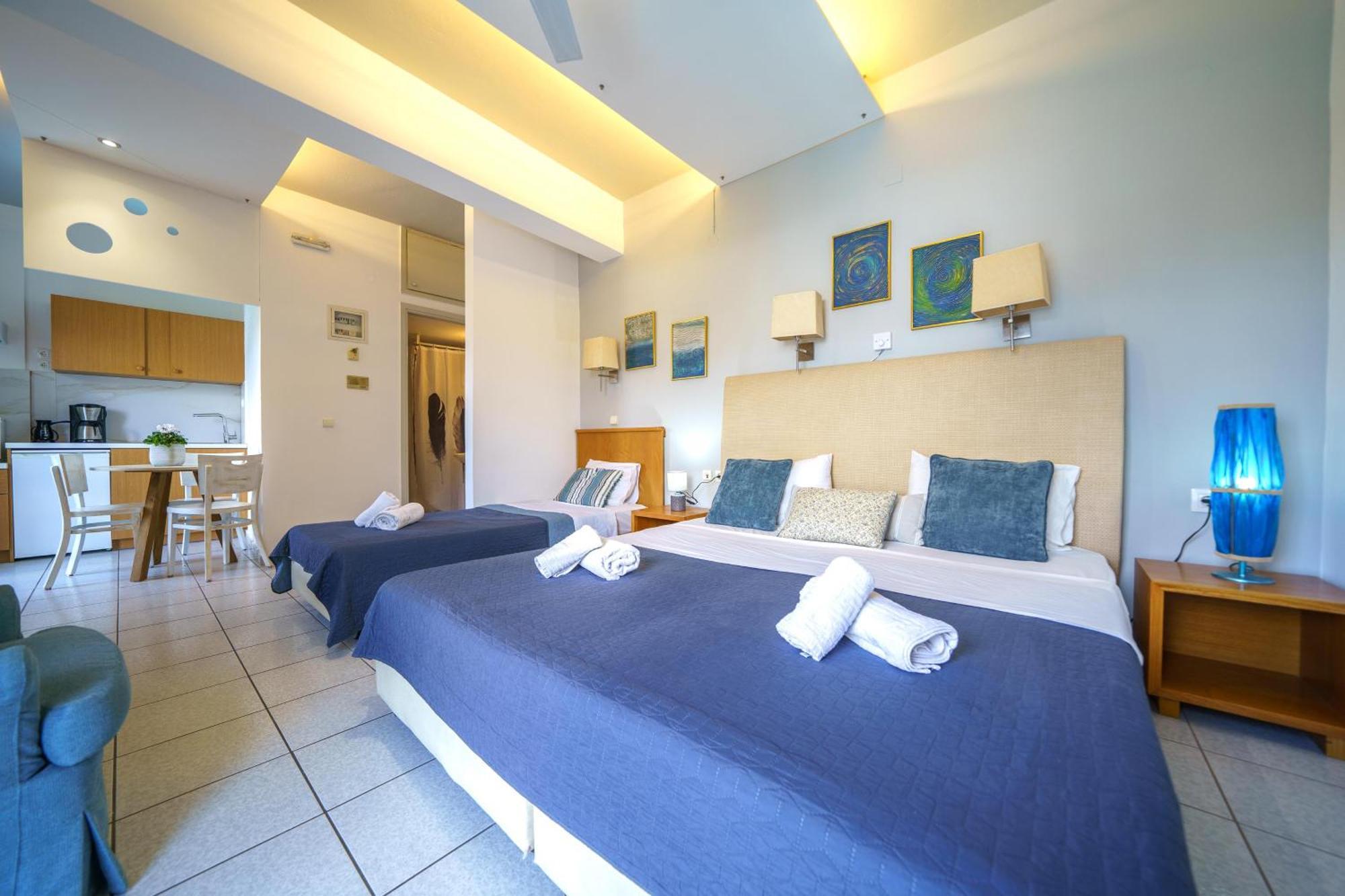 Rodi Blue Apartments Amudára Laszithiu Kültér fotó