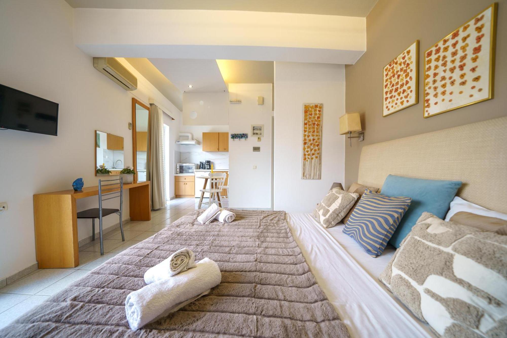 Rodi Blue Apartments Amudára Laszithiu Kültér fotó
