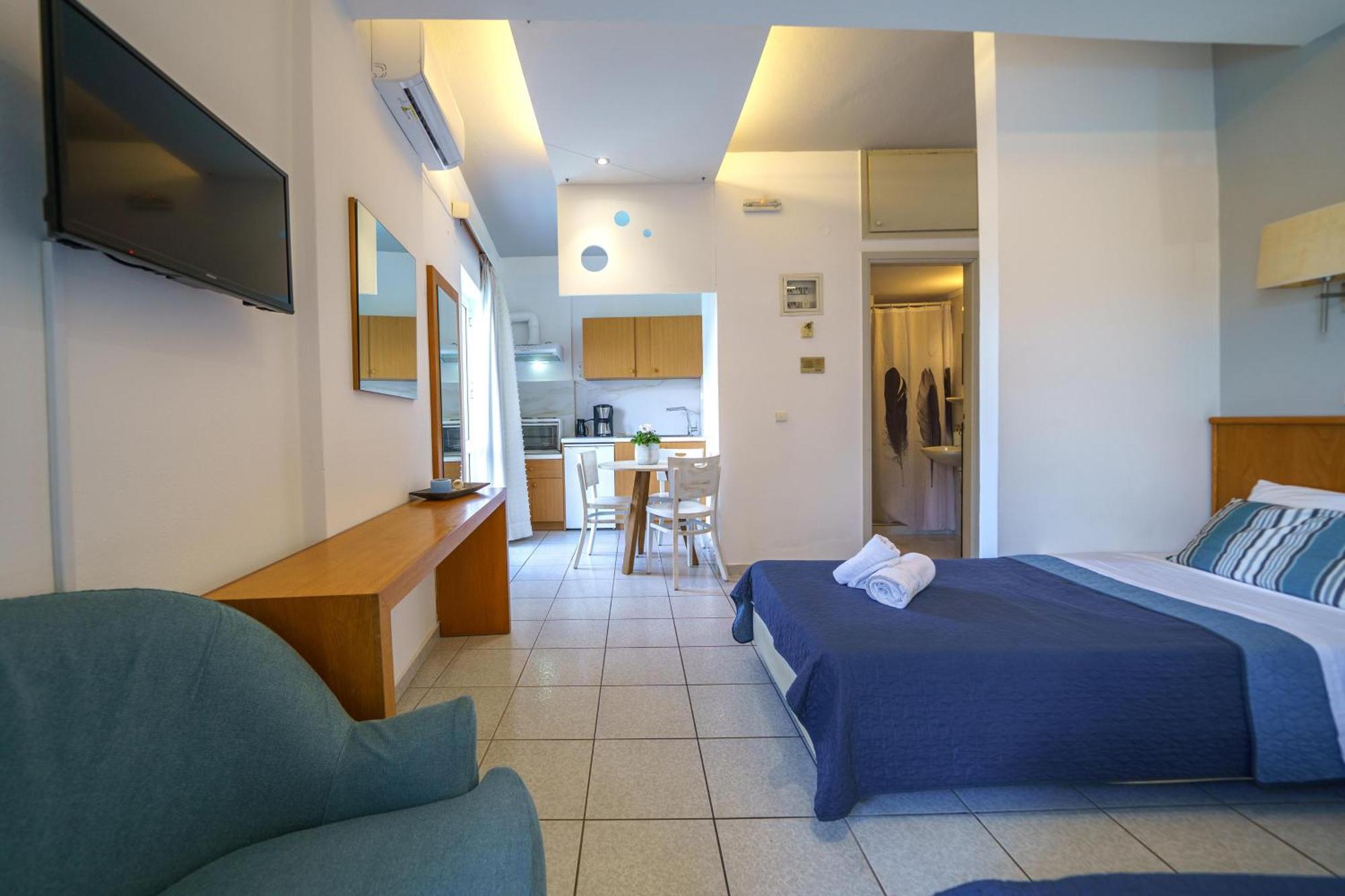 Rodi Blue Apartments Amudára Laszithiu Kültér fotó